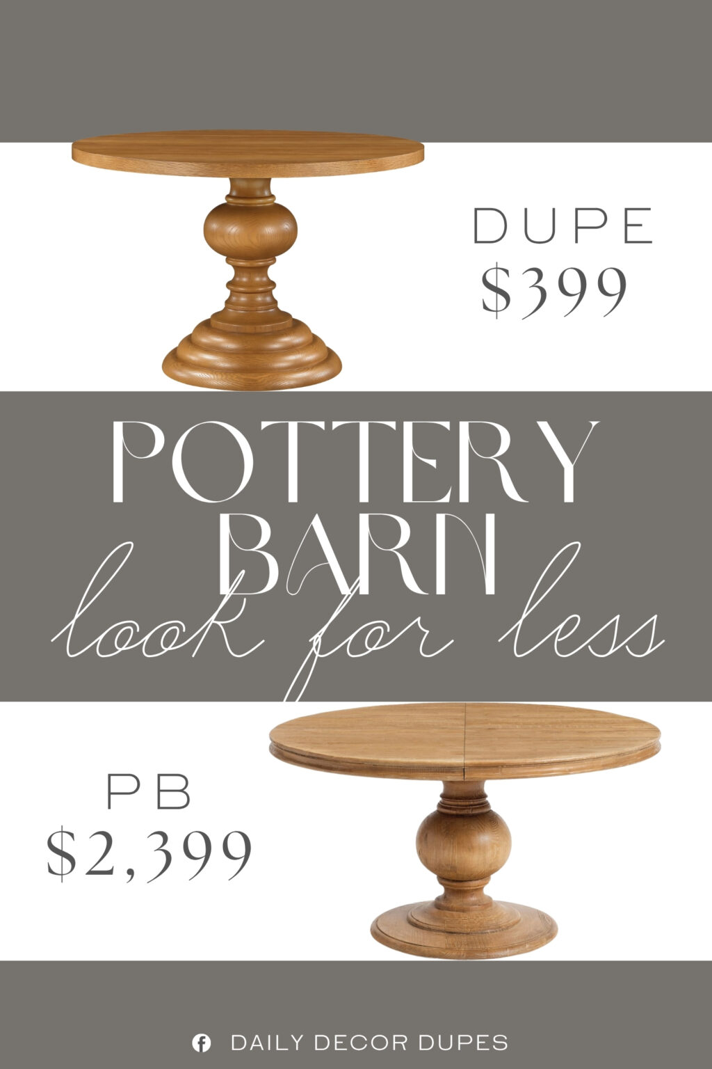 Pottery Barn Heritage Farmhouse Dining Table Dupe. Built with sturdy construction designed for real life and daily use, ensuring stability and longevity.