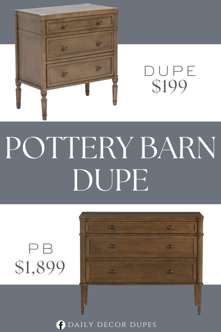 Pottery Barn Dresser Dupes