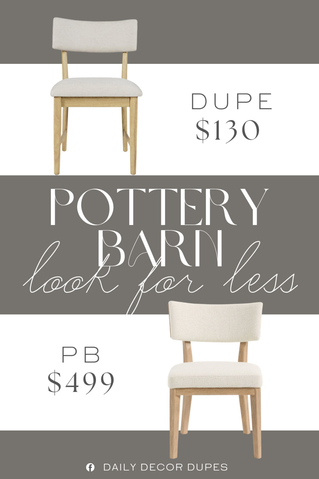 Pottery Barn Jasmine Upholstered Dining Chair Dupe. Engineered for lasting stability, this chair deliver consistent comfort and structural integrity meal after meal, giving you confidence in every seat.