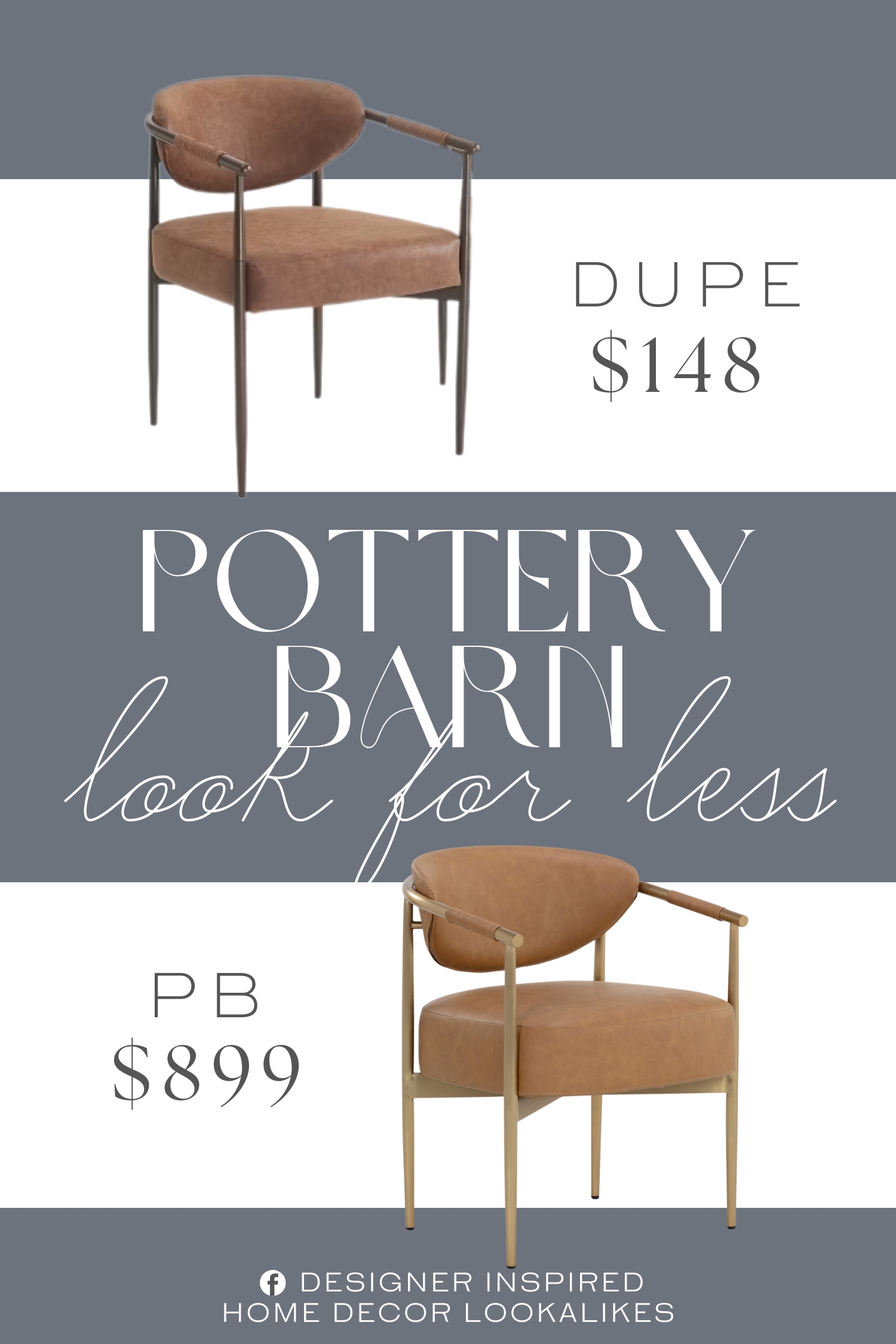Pottery Barn Marquette Faux Leather Dining Armchair Dupe. Built with a supportive and stylish backrest, this chairs promote proper posture while enhancing comfort. Their seamless design allows for long periods of sitting, making them perfect for family meals or gatherings.