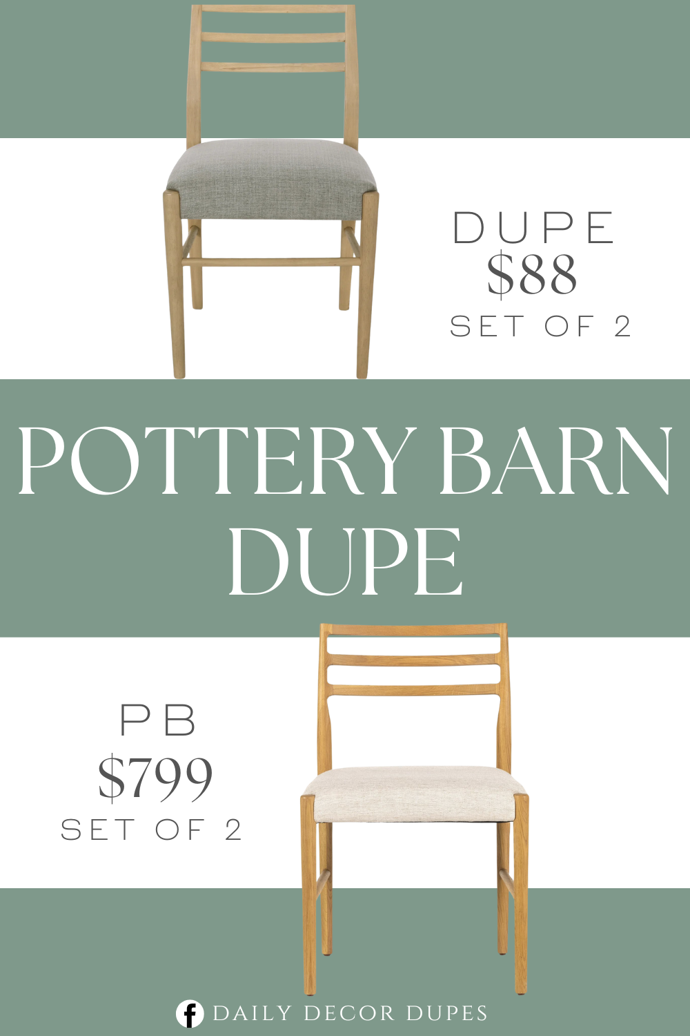 Pottery Barn Quincy Basketweave Dining Chair Dupe. Each one combines a solid rubberwood frame with a traditional ladder back for a bit of rustic charm. A light ash wood finish brings a welcoming feel to any space, while slender tapered legs add a hint of modern style. Plus, the seats are wrapped in linen-like upholstery and generously padded for just the right amount of support.