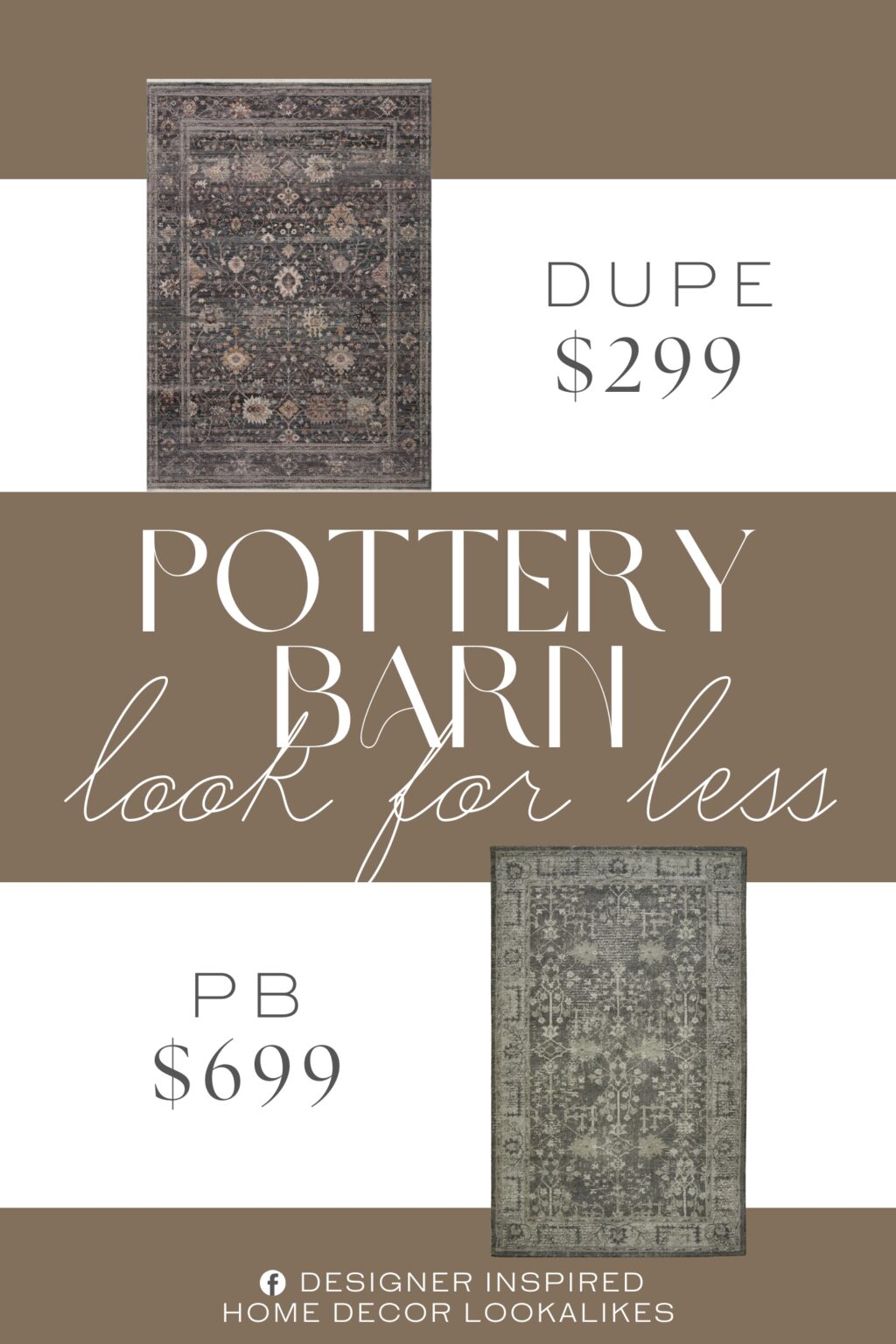 Pottery Barn Reeva Handwoven Rug Dupe. Made in Turkey and Oeko-Tex® certified, ensuring its materials don't contain harmful substances.