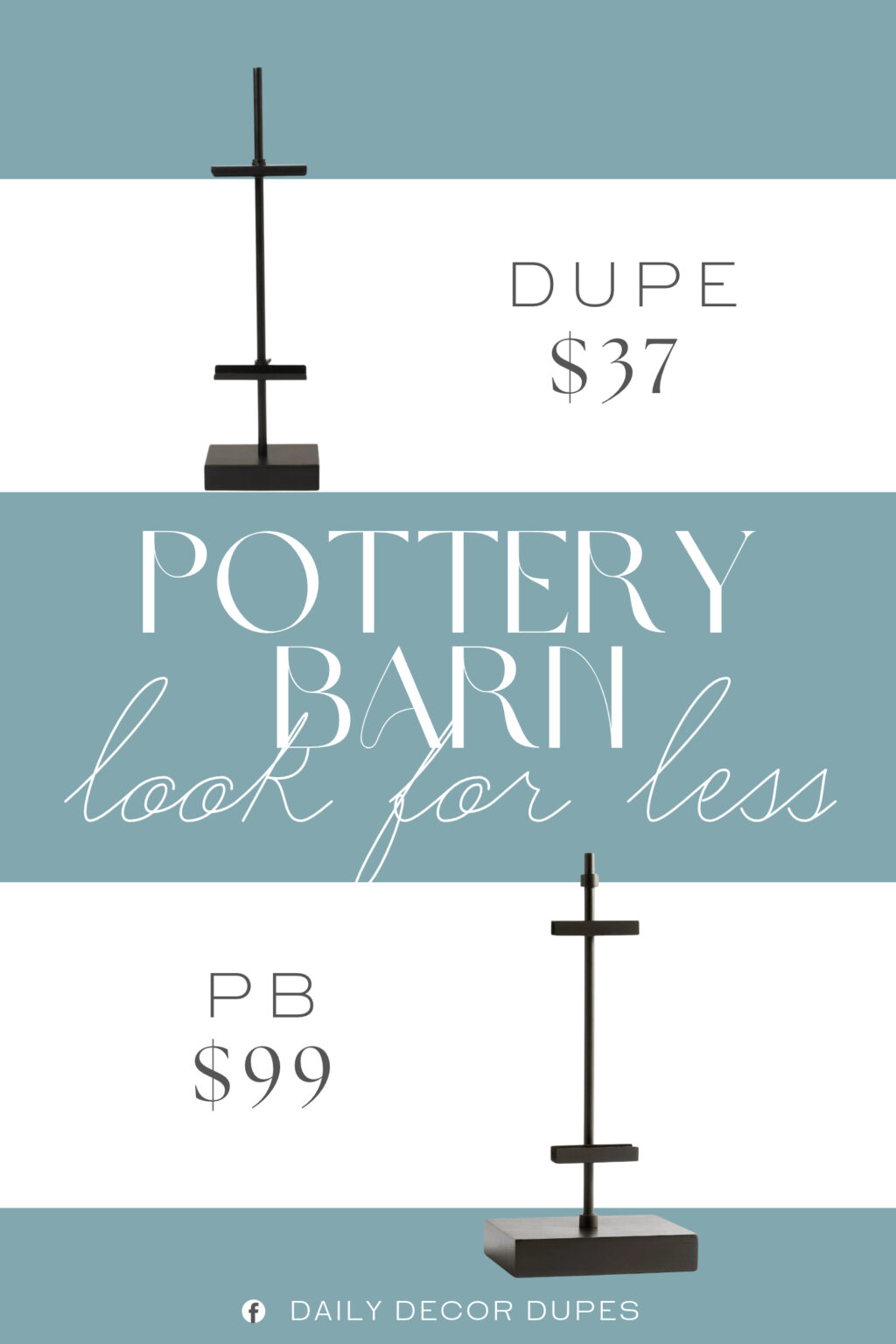 Pottery Barn Theo Adjustable Display Easel Dupe