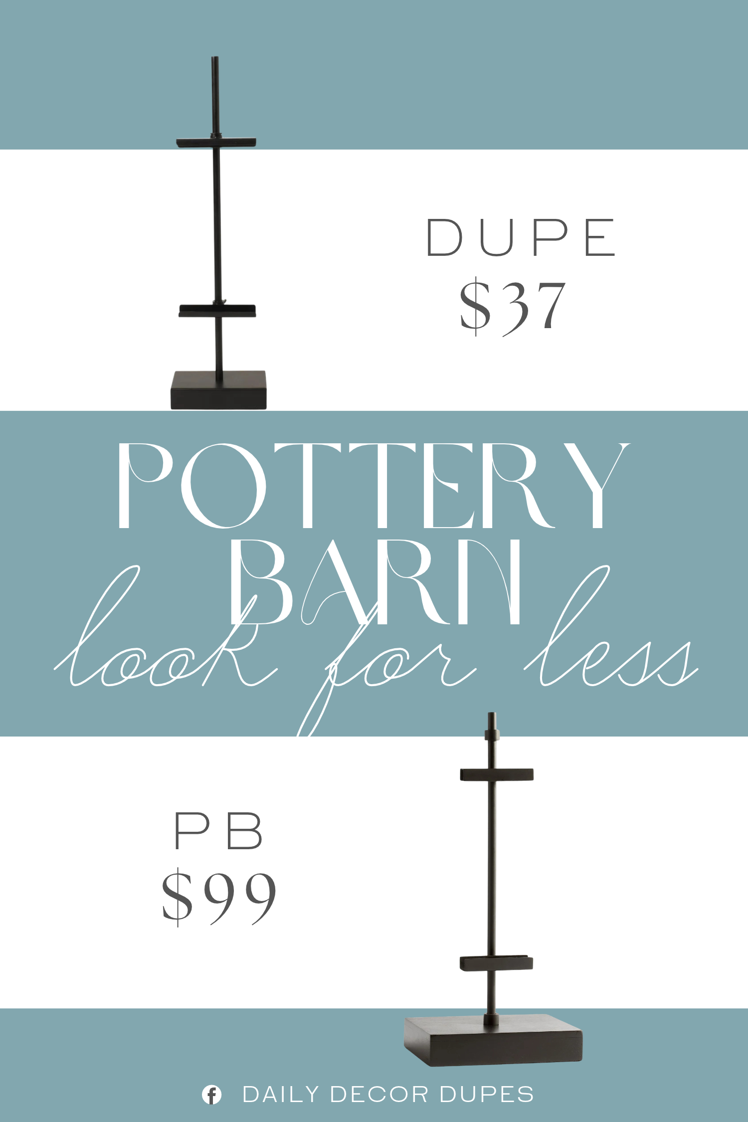 Pottery Barn Theo Adjustable Display Easel Dupe