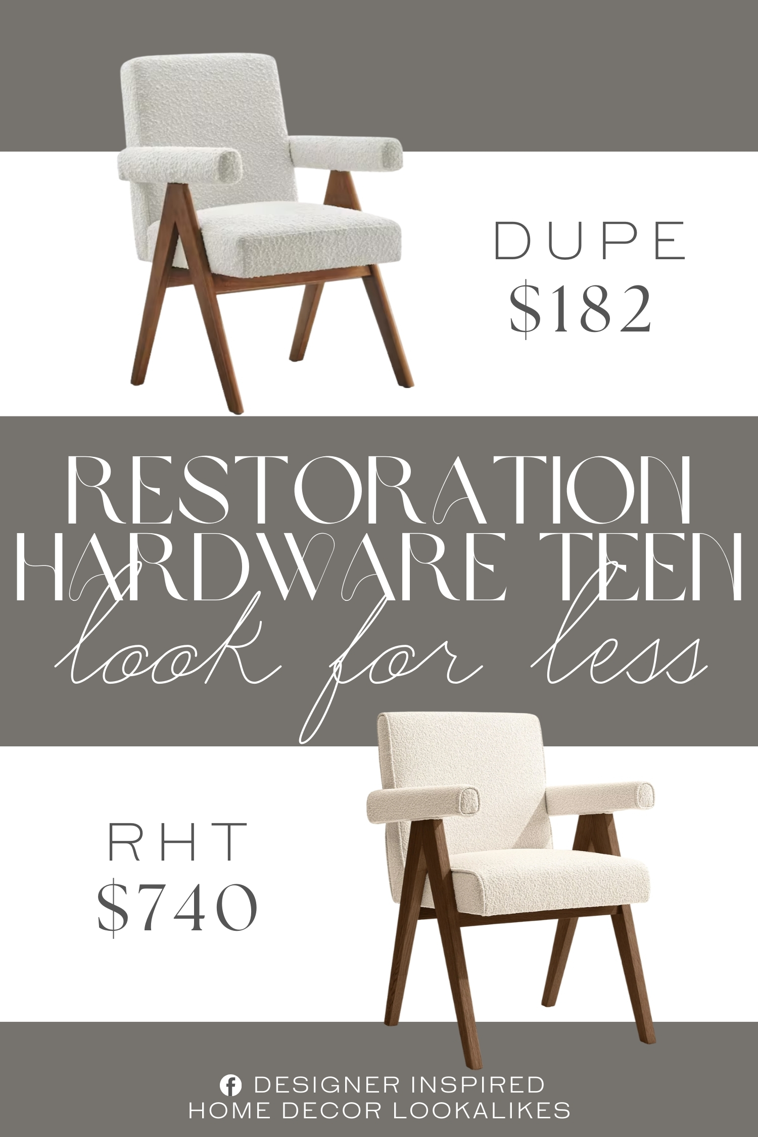 Restoration Hardware Teen Jakob Fabric Dining Armchair Dupe. Featuring a sturdy plywood frame, inverted V-shaped rubberwood legs and dense foam padding, these modern dining room chairs provide stability while enhancing the dining room, bedroom or entryway.
