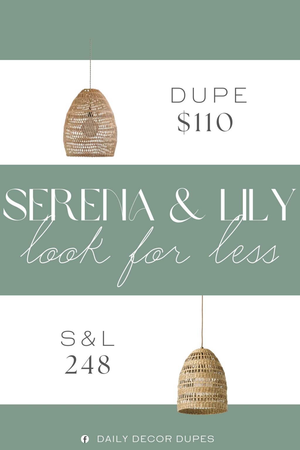 Serena & Lily Bolinas Seagrass Bell Pendant Dupe. Handwoven of natural bamboo that glow warm ambient light into any space. Natural and big enough to add texture to a room