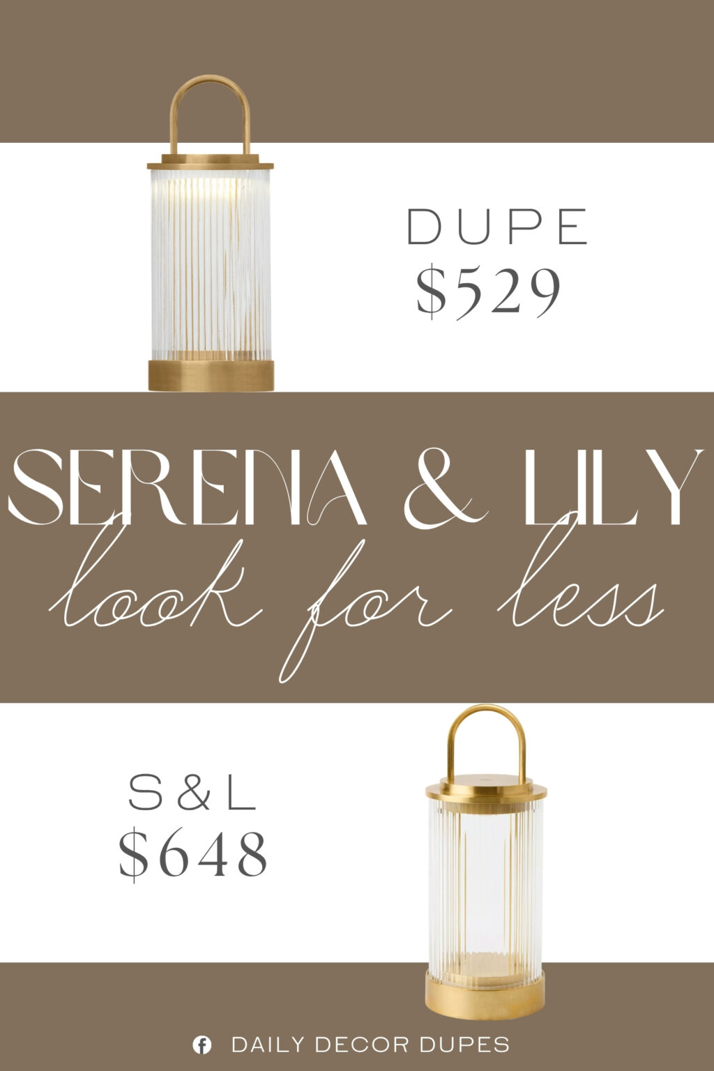 Serena & Lily Cadiz Rechargeable Lantern Dupe. Crafted with precision and innovation, this lamp provides adjustable brightness levels to suit your mood and environment. From soft, ambient glow to bright illumination, easily customize your lighting experience with a simple touch.
