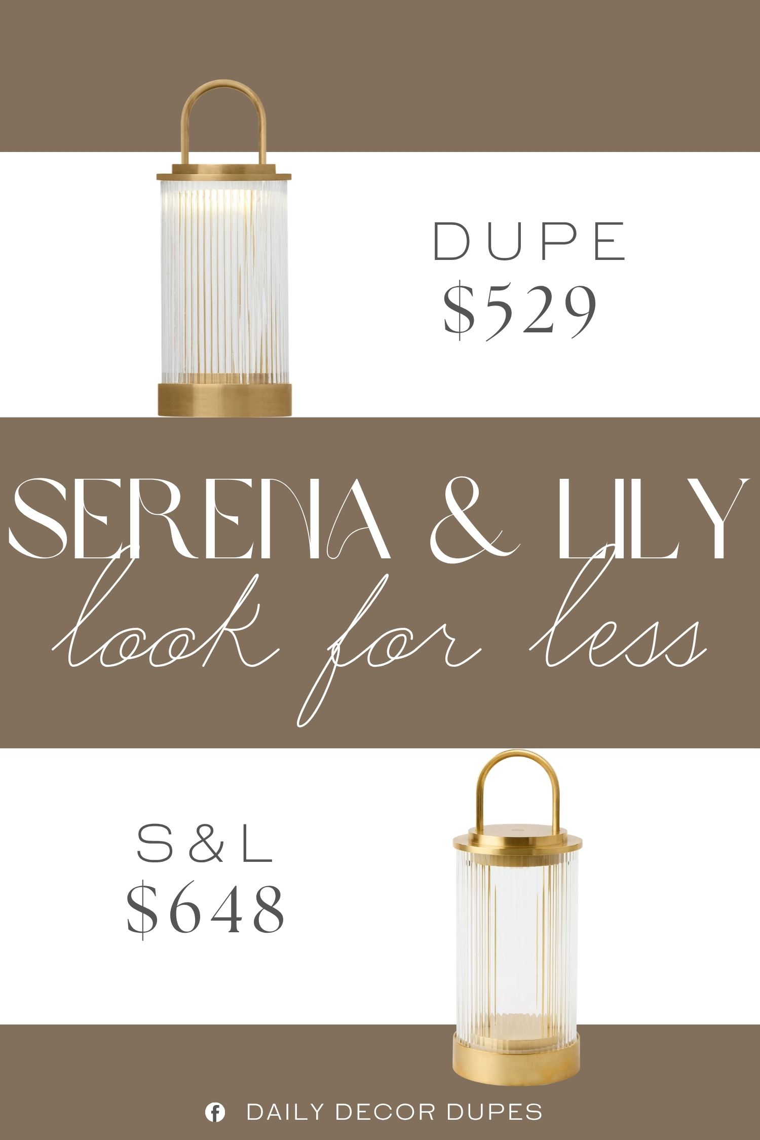 Serena & Lily Cadiz Rechargeable Lantern Dupe. Crafted with precision and innovation, this lamp provides adjustable brightness levels to suit your mood and environment. From soft, ambient glow to bright illumination, easily customize your lighting experience with a simple touch.