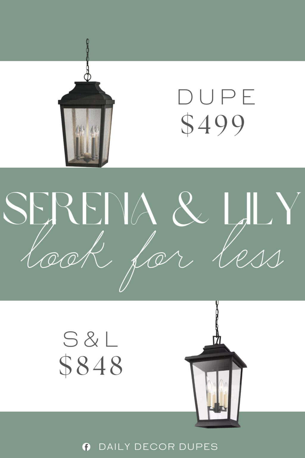 Serena & Lily Locke Outdoor Pendant Dupe. Crafted from metal and glass, this handsome lantern showcases four seeded-glass panels and a clean-lined frame that puts a contemporary twist on a classic design.