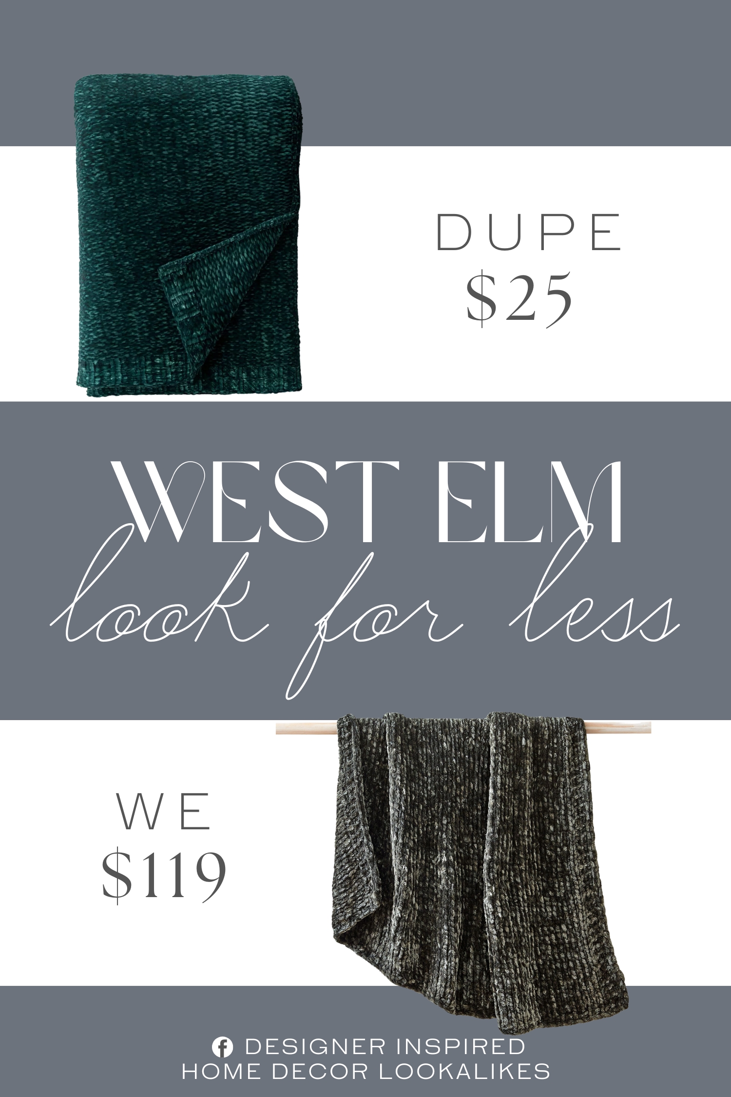 West Elm Chunky Luxury Chenille Throw Dupe. It features a knitted chenille construction with a subtle sheen for a soft, warm and cozy feel. The neutral color offers easy coordination with any decor.