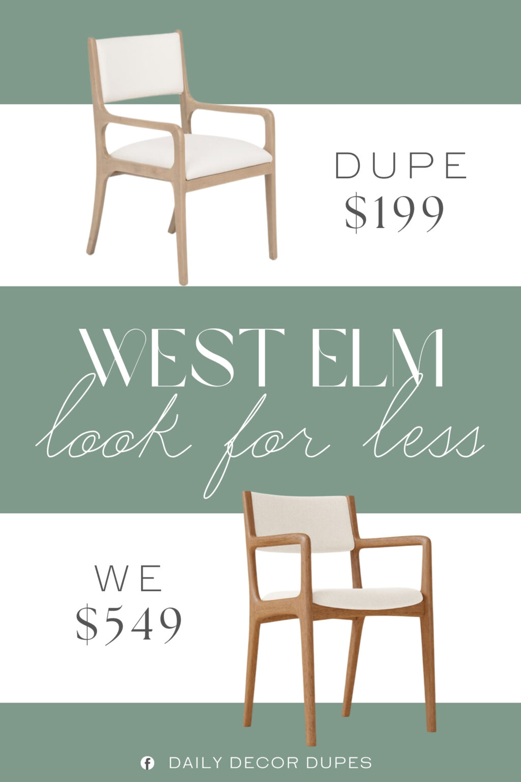 West Elm Damon Cafe Dining Arm Chair Dupe. textured finish. fill: polyurethane foam pad.