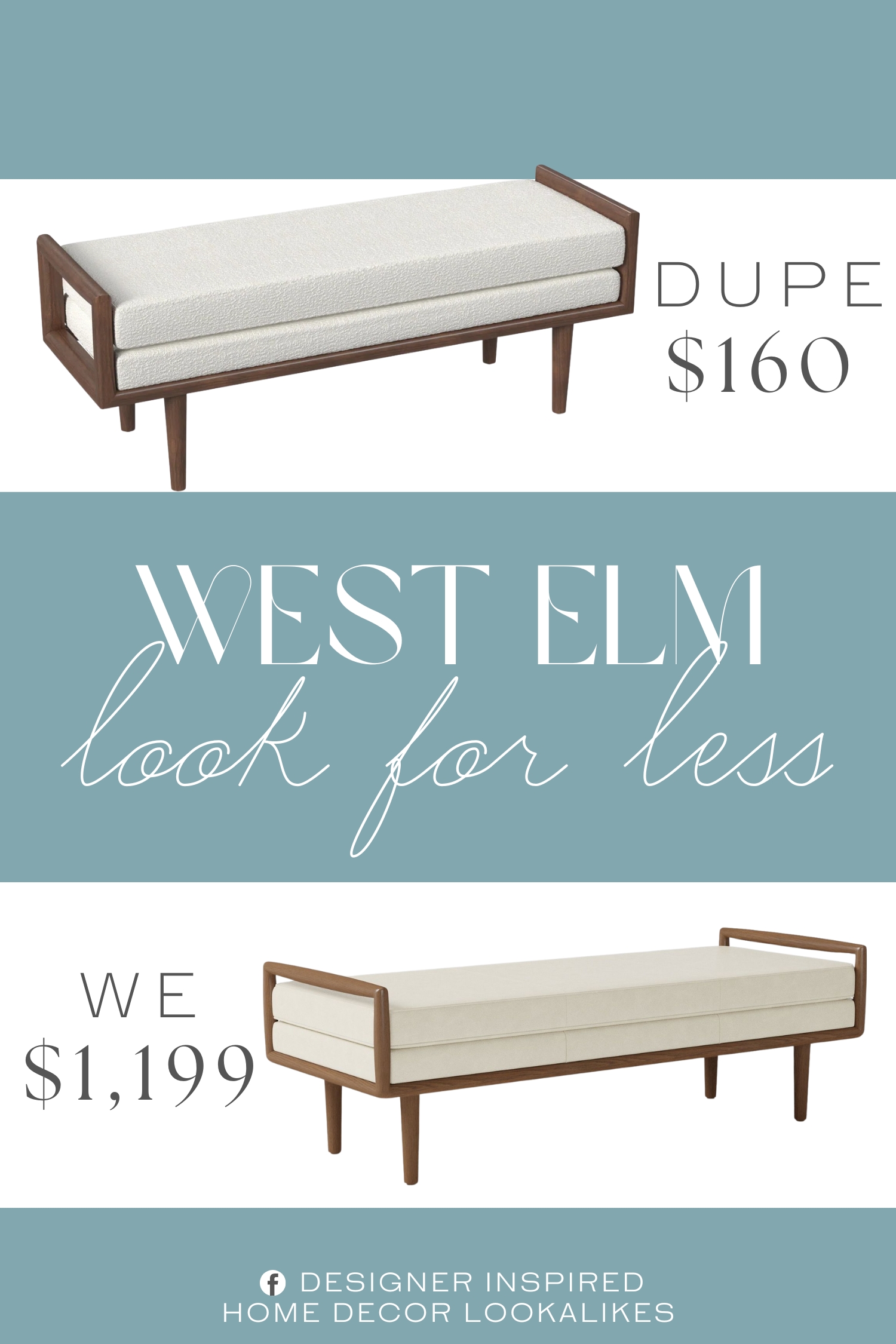 West Elm Nico Leather Bench Dupe. This bench is crafted from a blend of solid wood and plywood, ensuring a stable spot to tie your shoes or enjoy a quiet moment.