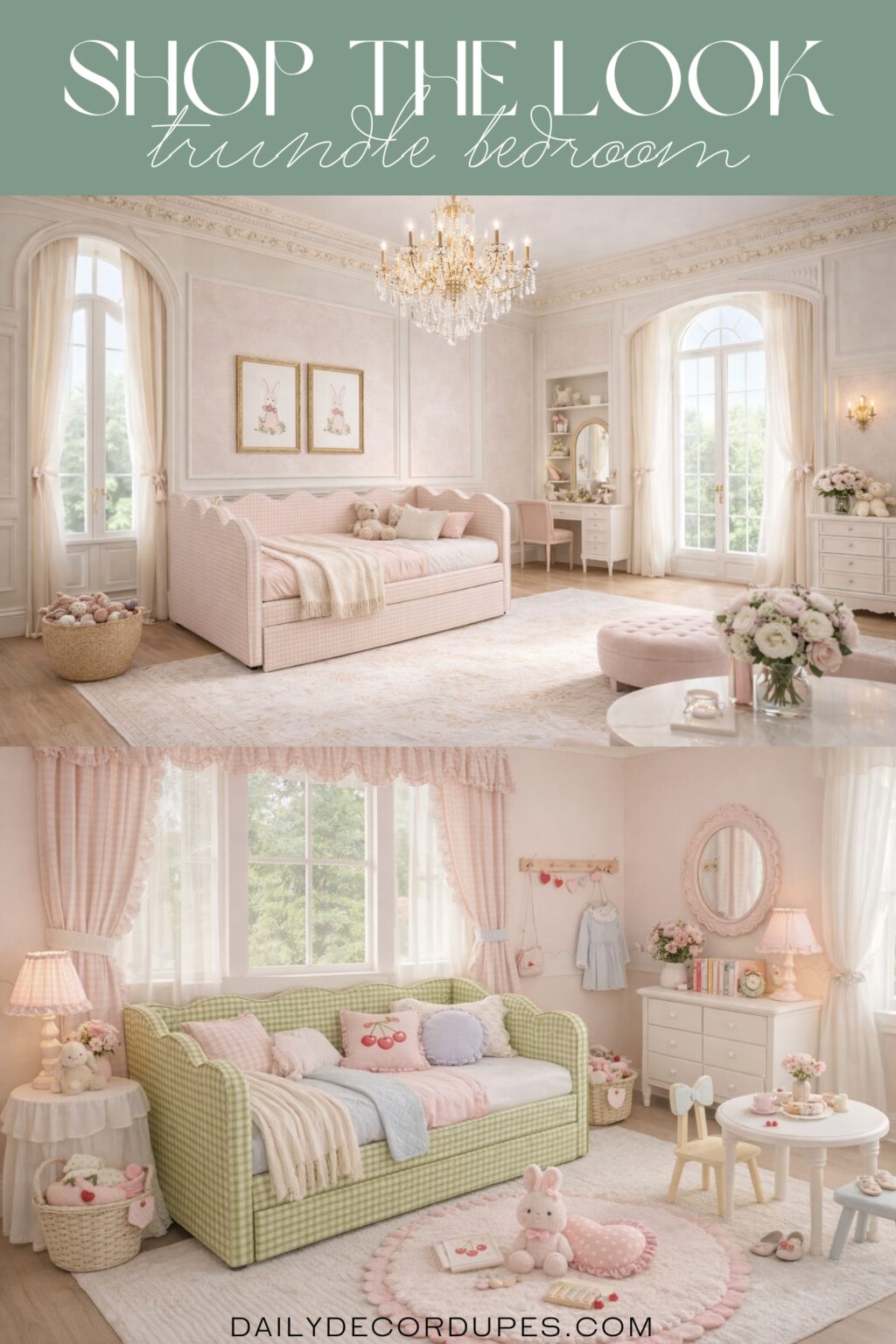 trundle bedroom for girls