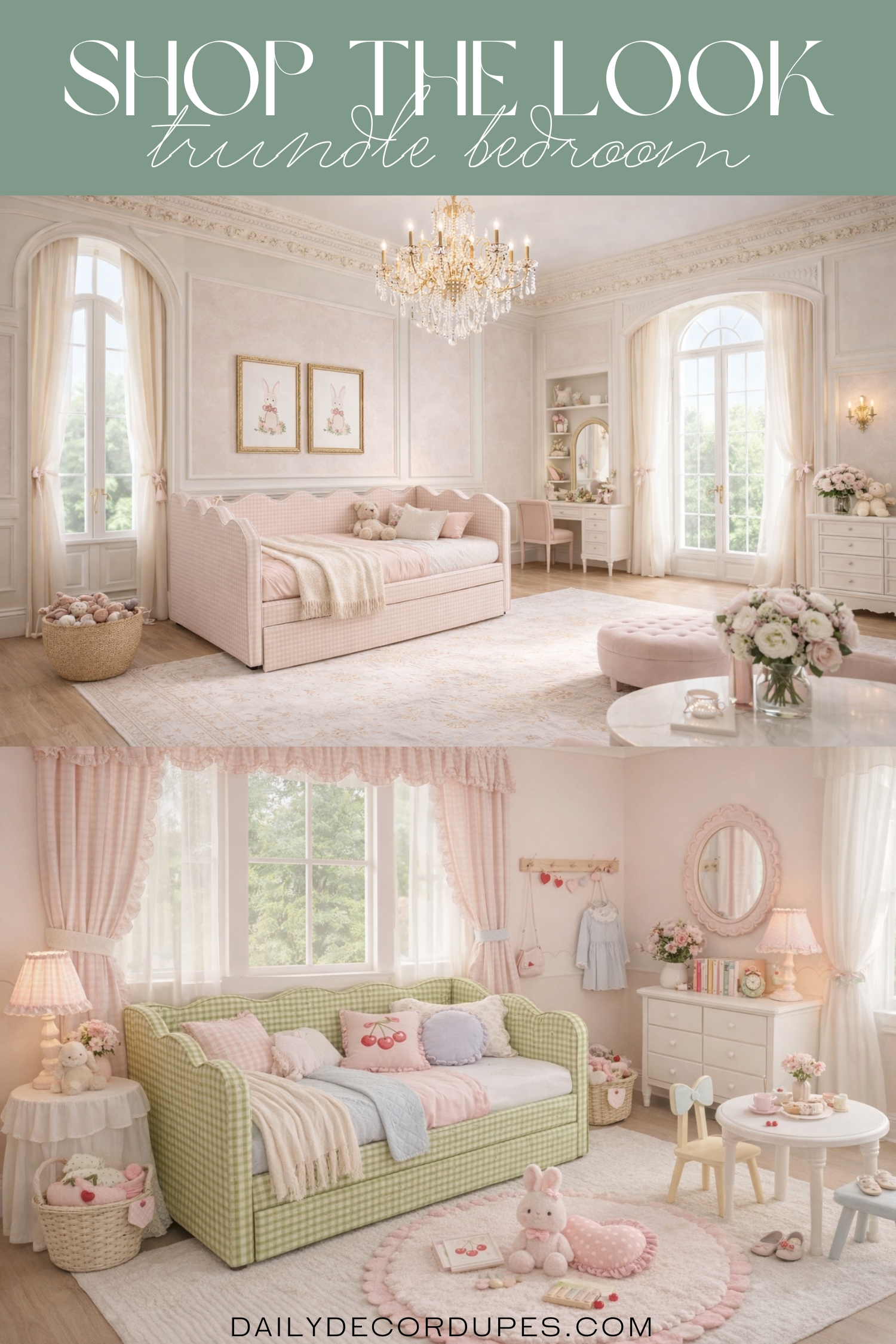 trundle bedroom for girls